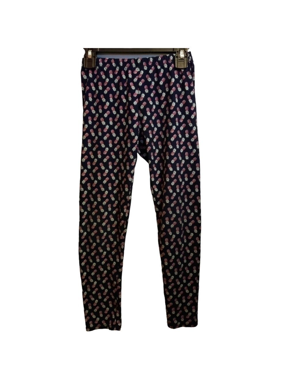 Crown & Ivy Girls Pineapple Leggings Size Medium